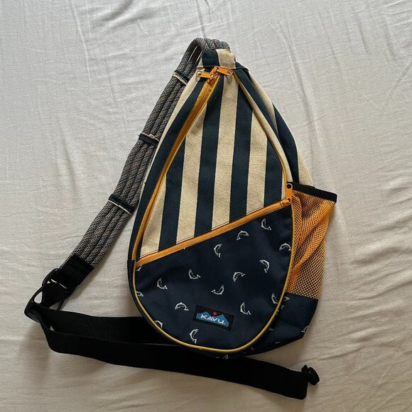 Kavu Handbags - Kavu Paxton Fly Fish Sling Bag